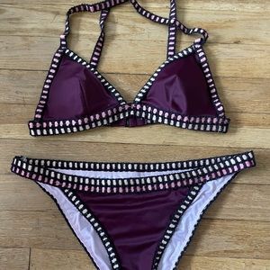 Two piece swim suit